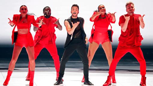 Clase de spinning con Suiza en el escenario