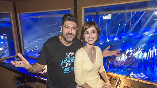 Julia Varela y Tony Aguilar, las otras voces de Eurovisión: «Hemos encontrado la fórmula»