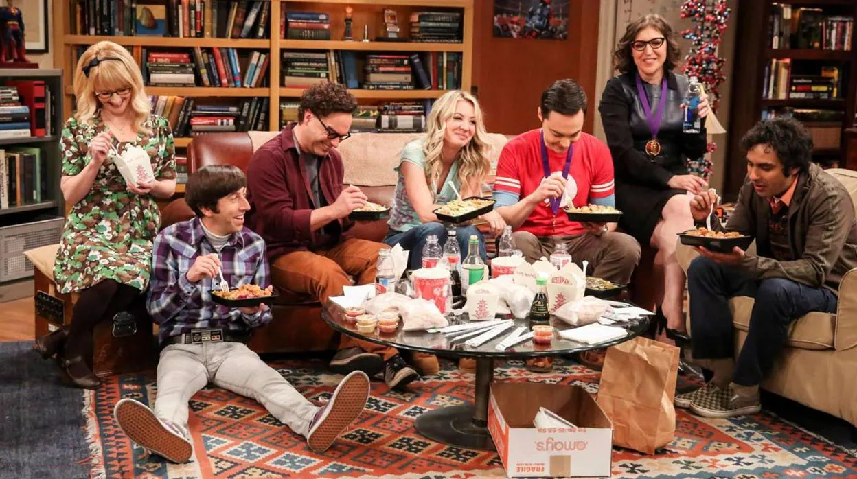 Fotograma de la última escensa de «The Big Bang Theory»