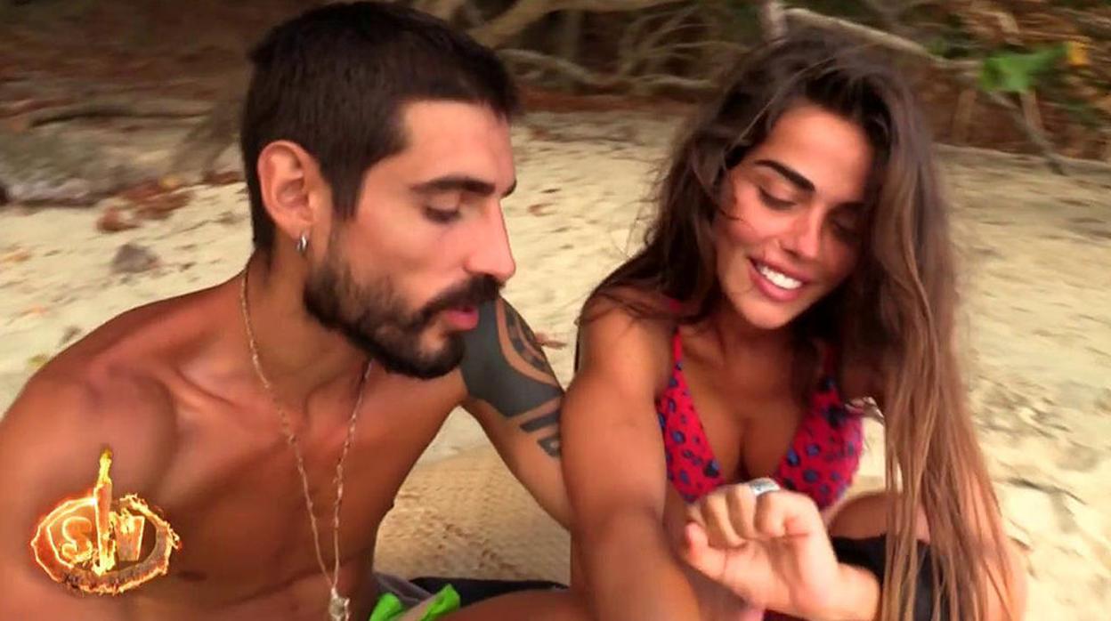 Fabio y Violeta, en «Supervivientes»