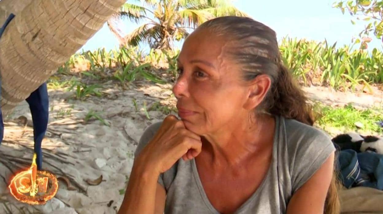 Isabel Pantoja recordando su historia de amor con «Paquirri» en «Supervivientes»