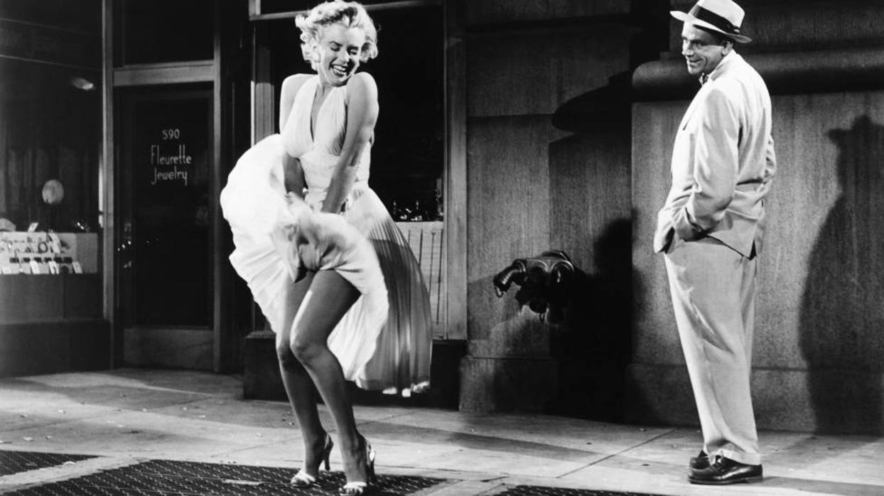 Marilyn Monroe en «La tentación vive arriba»