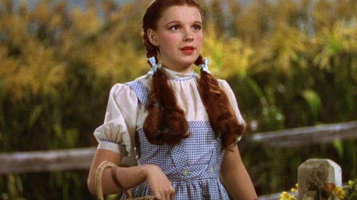 Judy Garland en «El Mago de Oz»
