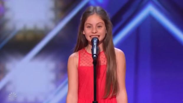 La increíble actuación de una niña de diez años en America's Got Talent