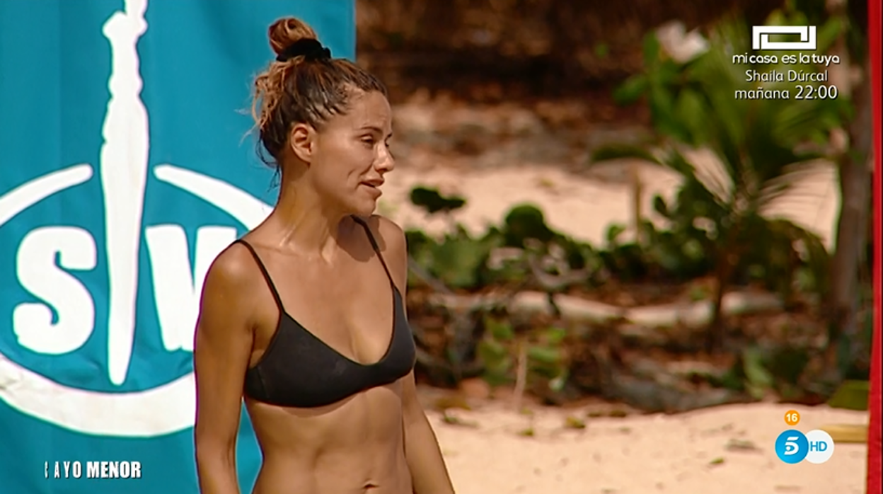 Mónica Hoyos, este jueves en «Supervivientes»