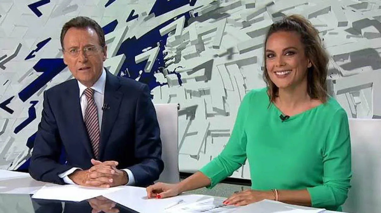 Matías Prats y Mónica Carrillo, en Antena 3 Noticias