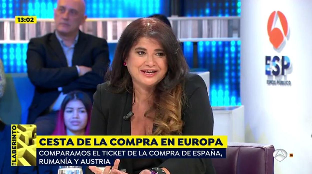 La escritora Lucía Etxebarría