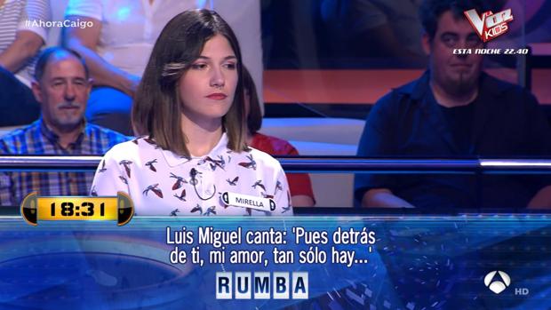 La fascinante historia de una concursante de «¡Ahora caigo!»