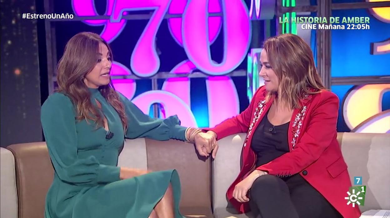 Mariló Montero y Toñi Moreno en «Un año de tu vida»