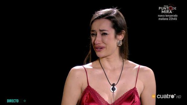 Adara se derrumba al recordar su pasado y su infancia en «GH VIP»: «Tenía auténtico terror a la pareja de mi madre»