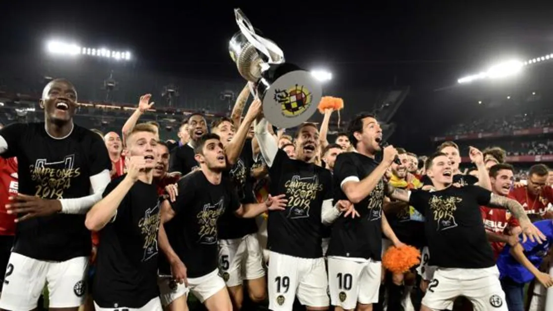 El Valencia, ganador de la última Copa del Rey