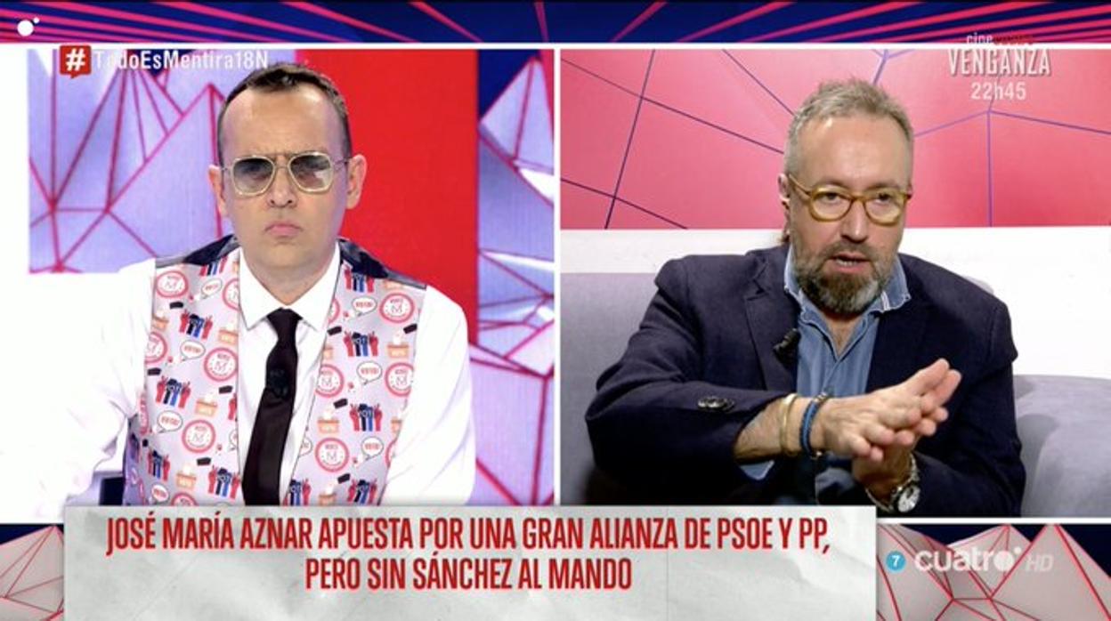 Girauta se estrena como colaborador de «Todo es mentira»