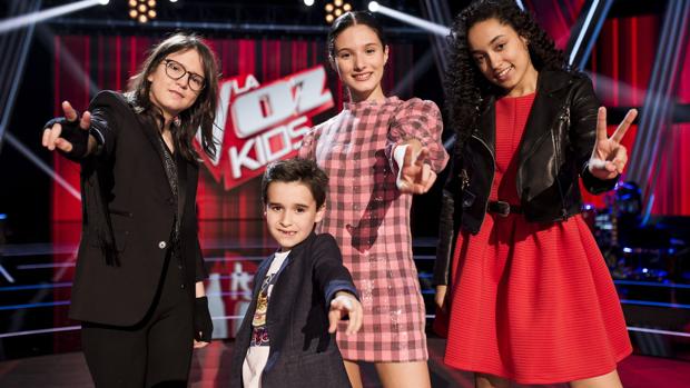 «La Voz Kids» escoge a sus cuatro últimos finalistas en una complicada noche de eliminaciones