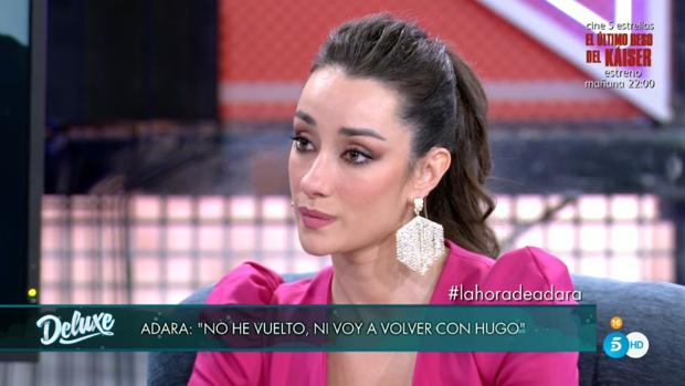 Adara Molinero habla abiertamente de sus sentimientos: «No he vuelto con Hugo. No tengo intención»