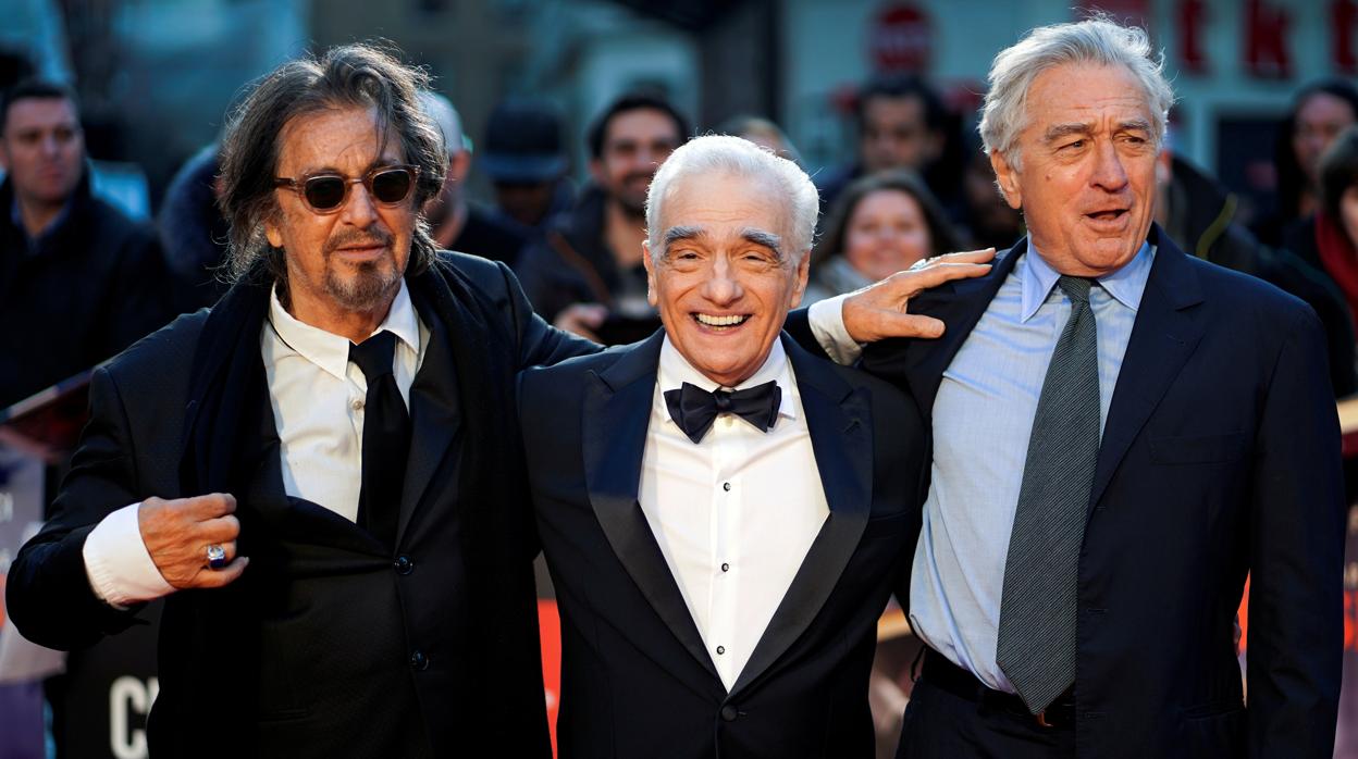 Al Pacino, Martin Scorsese y Rober de Niro se quedaron sin premios por «El irlandés»