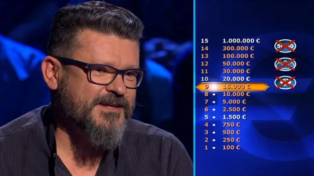 La pregunta que hizo a un concursante perder 30.000 euros en «¿Quién quiere ser millonario?»