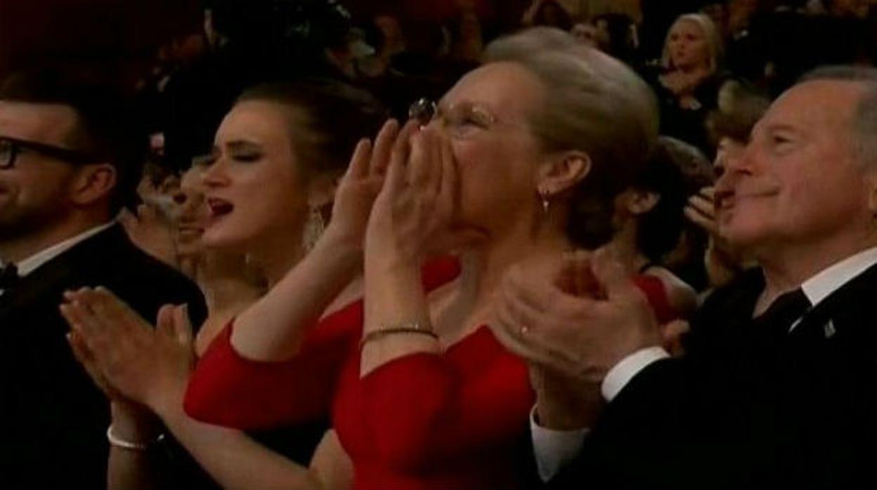 Meryl Streep, uno de los memes recurrentes de los Oscar