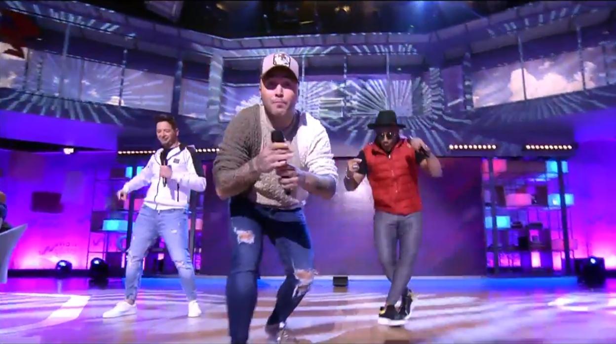 Actuación de Kiko Rivera en el programa de televisión «Viva la vida»