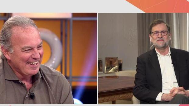 Mariano Rajoy entra en directo para sorprender a Bertín Osborne