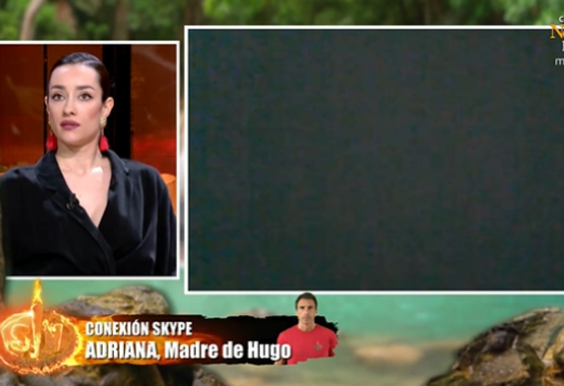 La cara de Adara después de que la madre de Hugo colgase la videollamada