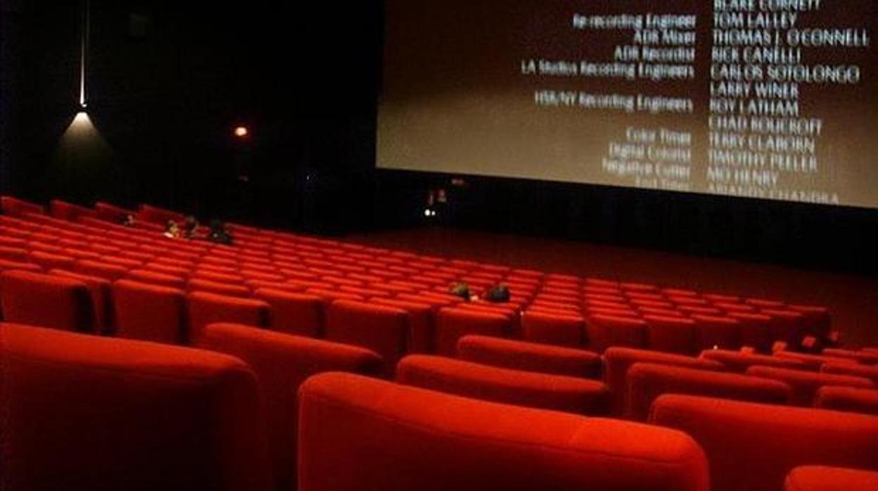 Imagen de una sala de cine