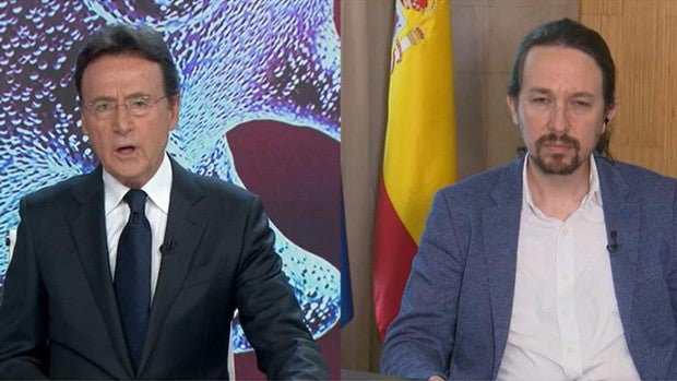 Los aprietos en los que Matías Prats puso a Pablo Iglesias durante su última entrevista en televisión