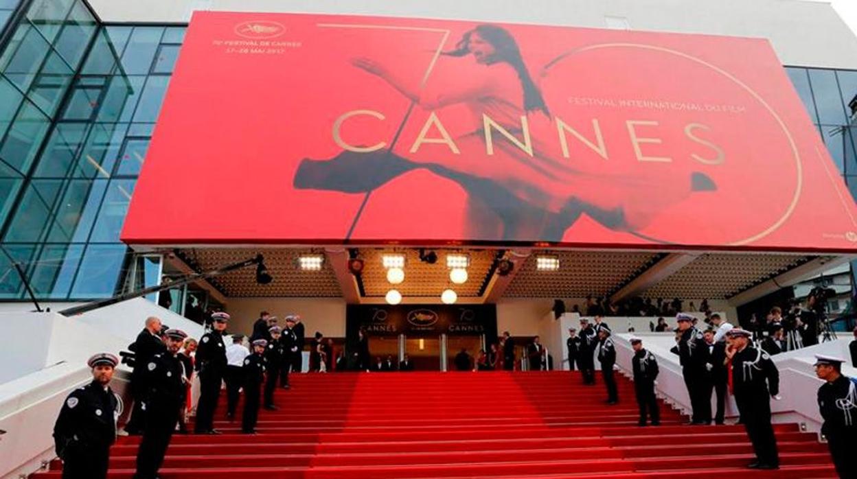 La alfombra roja de una edición pasada del Festival de Cine de Cannes