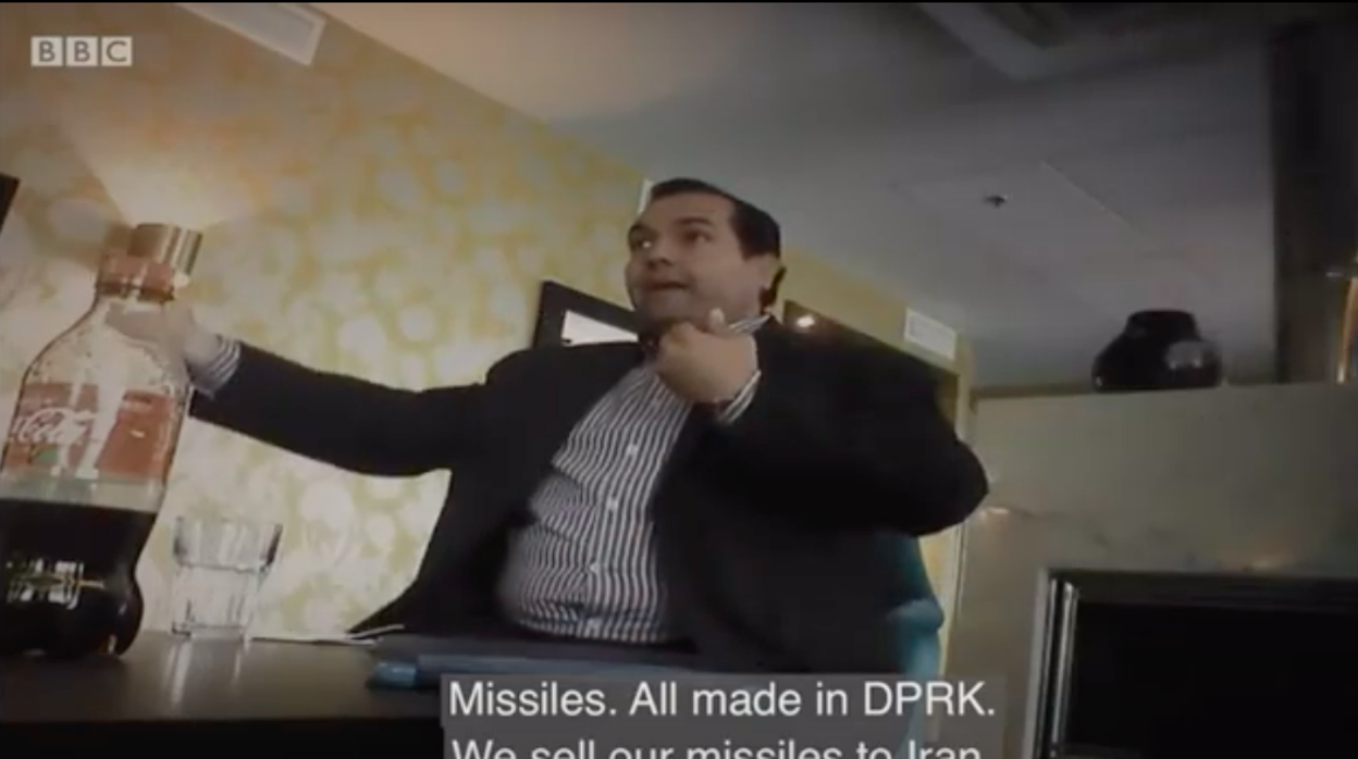 Cao de Benós, en un fotograma del documental