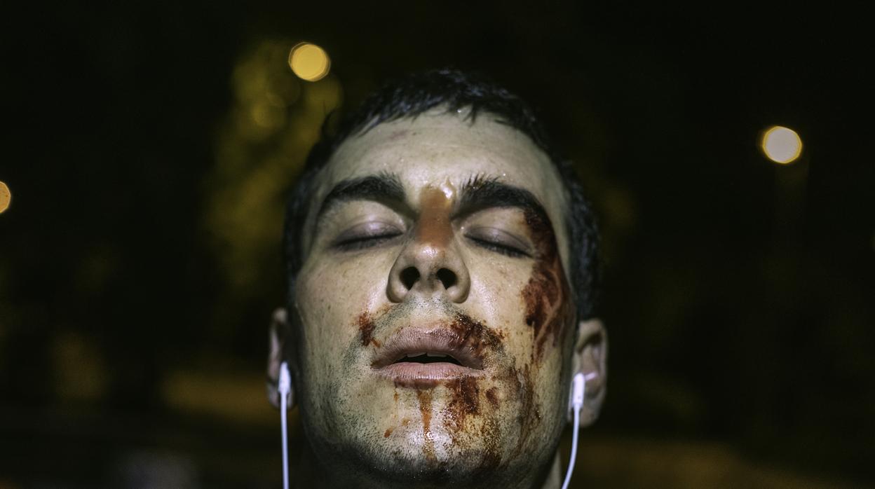 Mario Casas, en un fotograma de «No matarás»