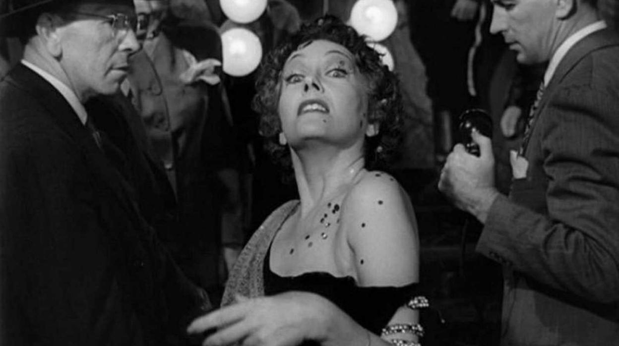 Gloria Swanson en «El crepúsculo de los dioses», de Billy Wilder