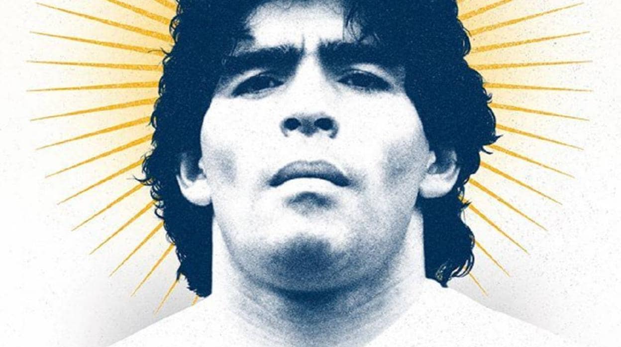 Imagen promocional del documental «Diego Maradona»