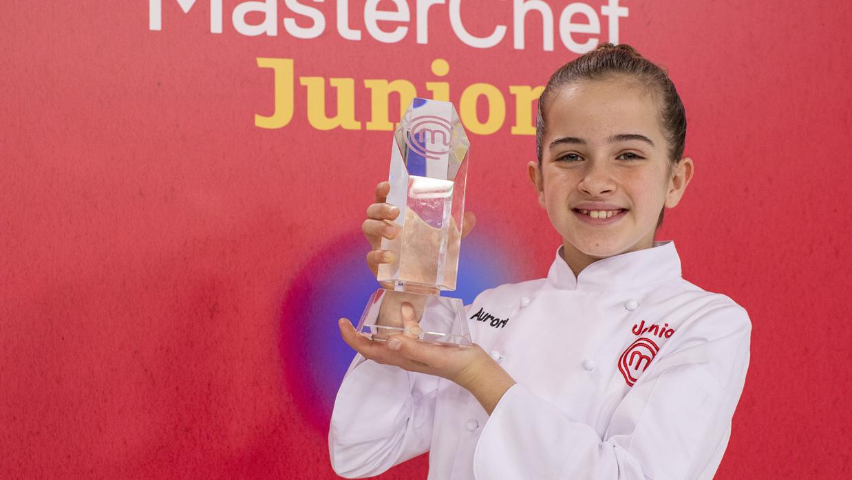 Aurora, ganadora de MasterChef Junior