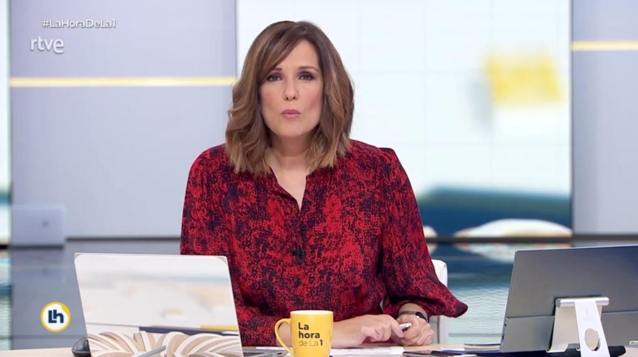 Mónica López, en «La hora de La 1»