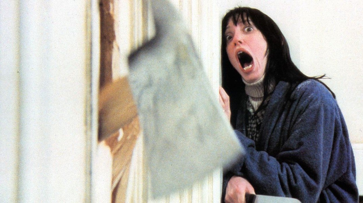 Shelley Duvall, en la imagen más conocida de 'El resplandor'