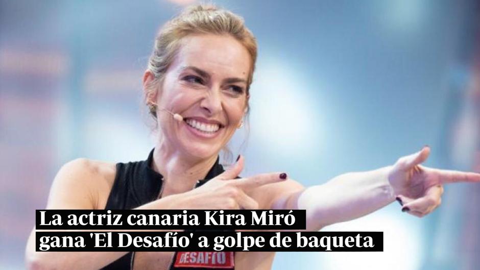 Kira Miró gana 'El Desafío'