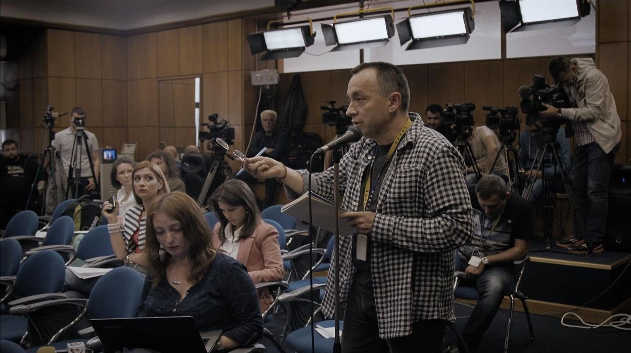 Catalin Tolontan es el periodista protagonista de 'Collective', documental nominado al Oscar como mejor película internacional