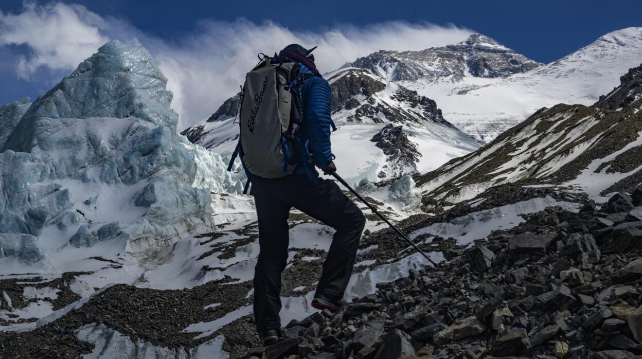 Fotografía de Jake Norton en el Everest