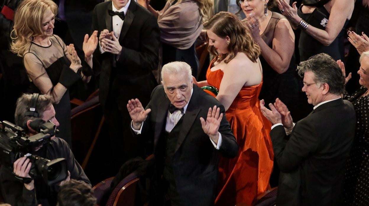 Martin Scorsese, en la última gala de los Oscar celebrada en febrero de 2020