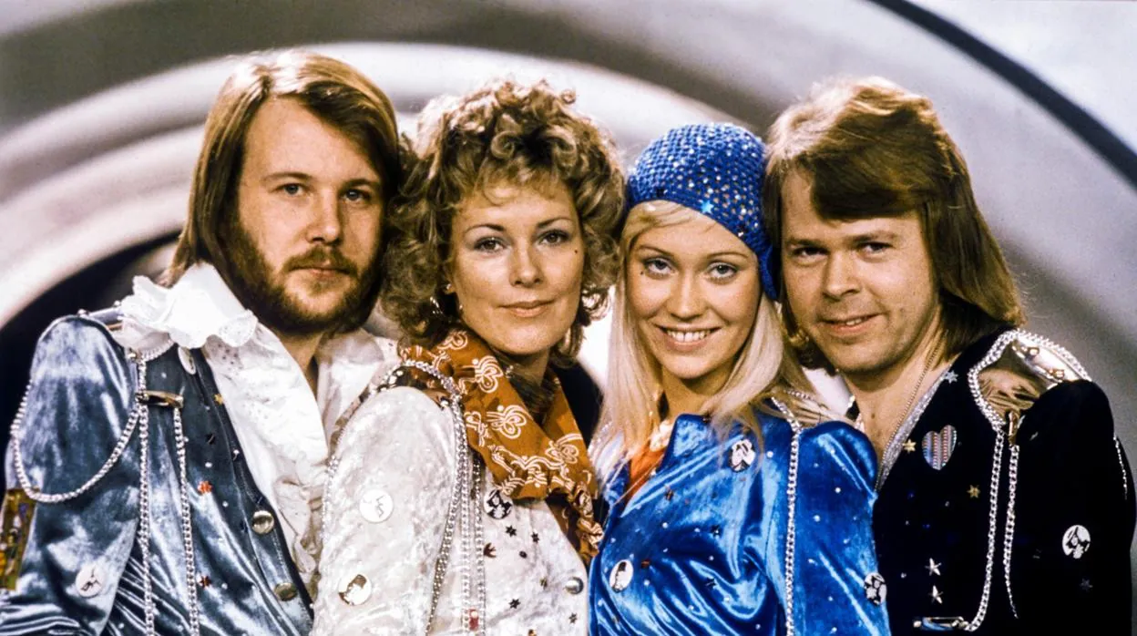 El grupo sueco, ABBA, imagen icónica del festival