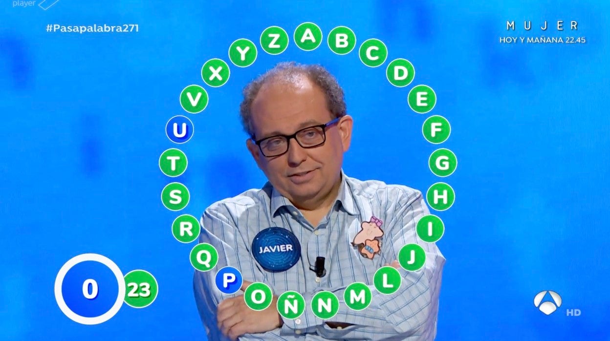 Javier logró anoche 23 aciertos en 'El Rosco' y superó a Pablo, que se quedó en 22