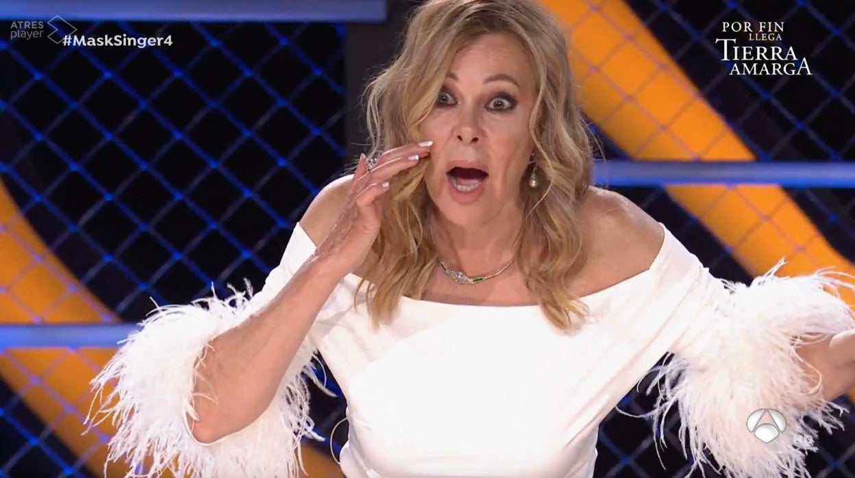 Ana Obregón acertó que bajo la máscara de 'Cactus' estaba Eva Hache