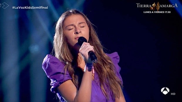 Carmen Puente, la hija del alcalde de Valladolid, se queda a las puertas de la final de 'La Voz Kids'