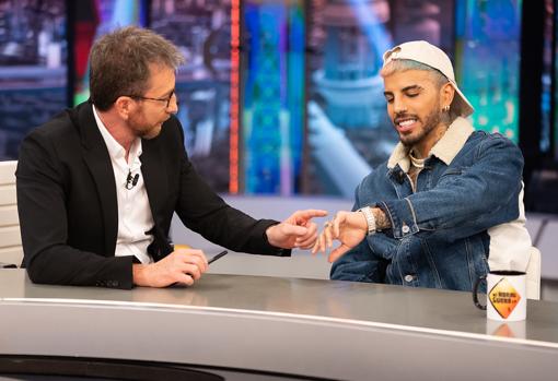Rauw Alejandro, en &#039;El Hormiguero&#039;: «Rosalía y yo nos vemos mucho»