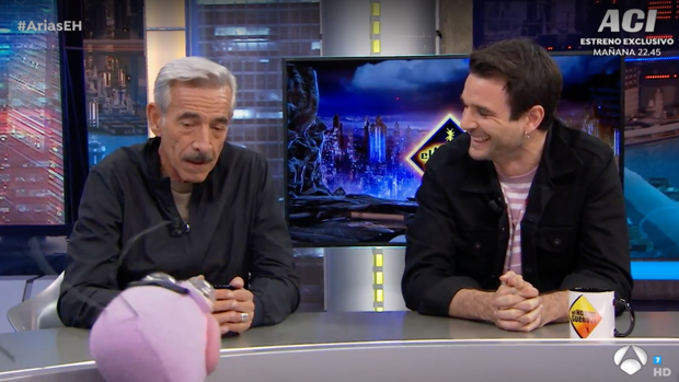 Imanol Arias visita ‘El Hormiguero’ junto a su hijo, Jon: «Ya tengo mis deudas liquidadas con Hacienda»