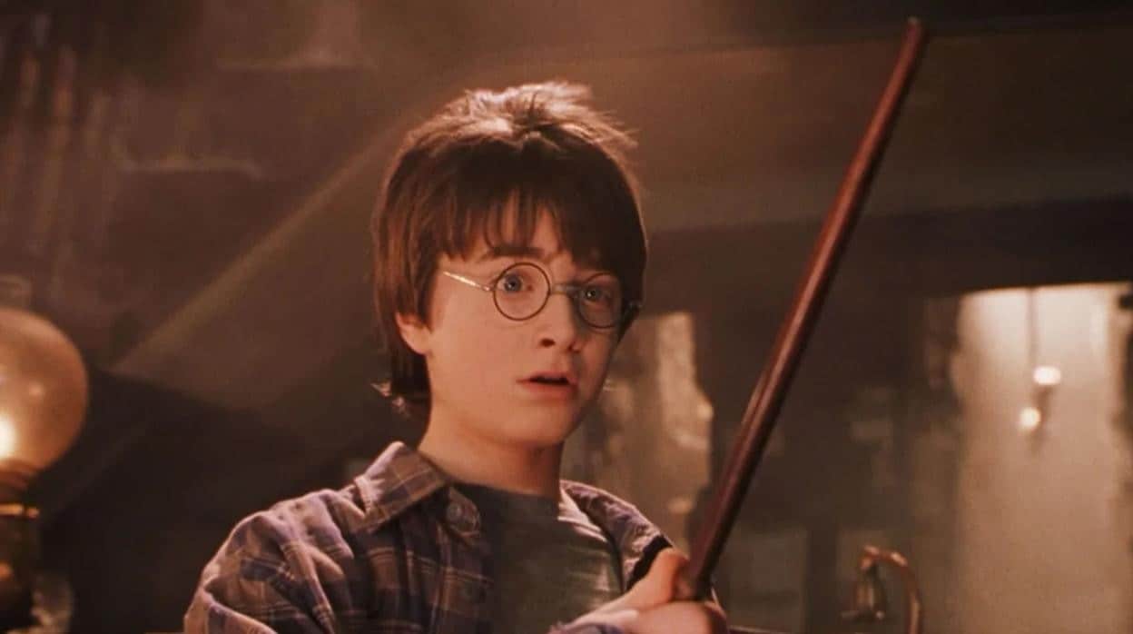 Daniel Radcliffe en 'Harry Potter y la piedra filosofal'