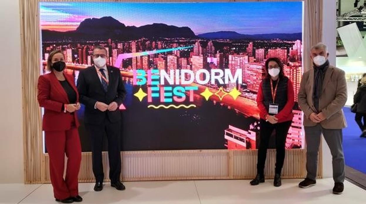 Una promoción de Benidorm Fest en Fitur