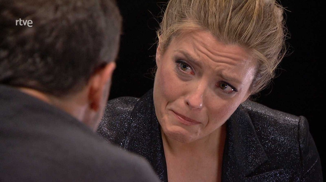 María Casado no pudo reprimir las lágrimas en su primer programa.