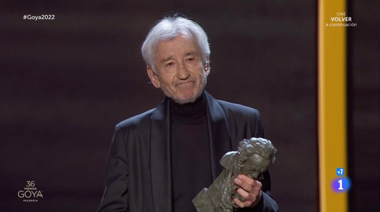 José Sacristán recoge su Goya de Honor