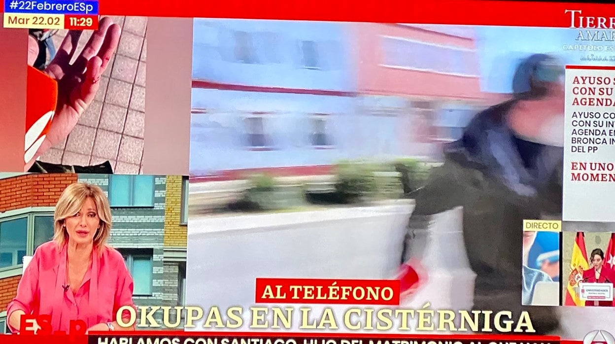 Susanna Griso entrevista al reportero agredido en 'Espejo Público'.