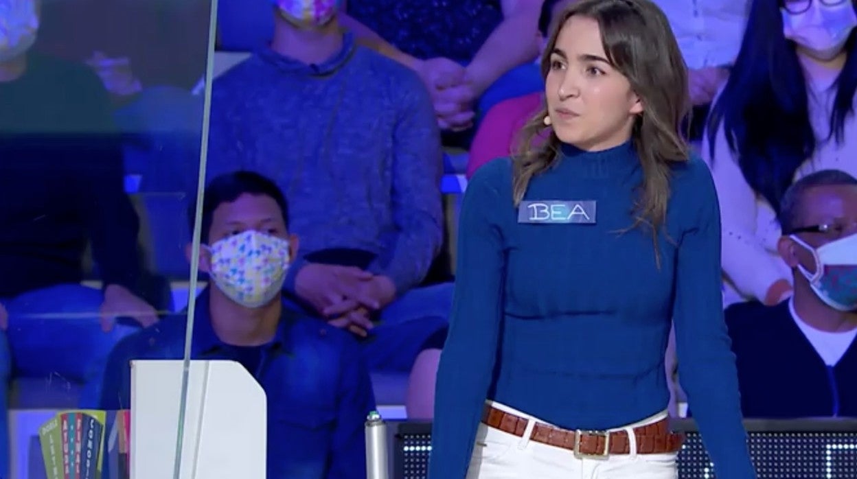 Bea, concursante de 'La ruleta de la suerte'.